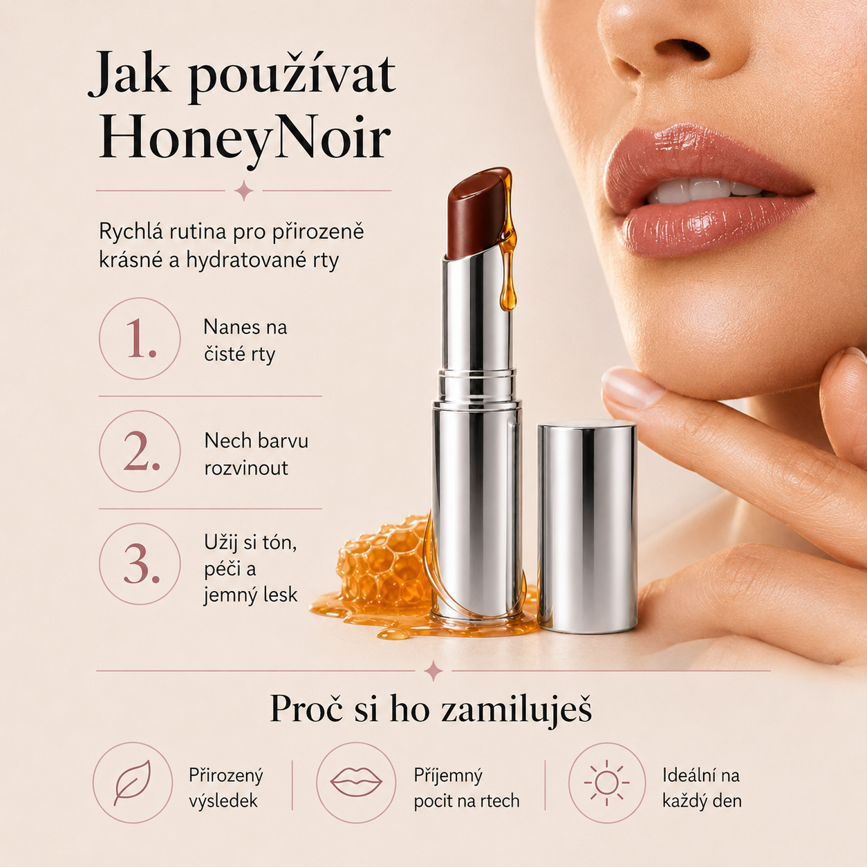 HoneyLips™ Honey Lipstick